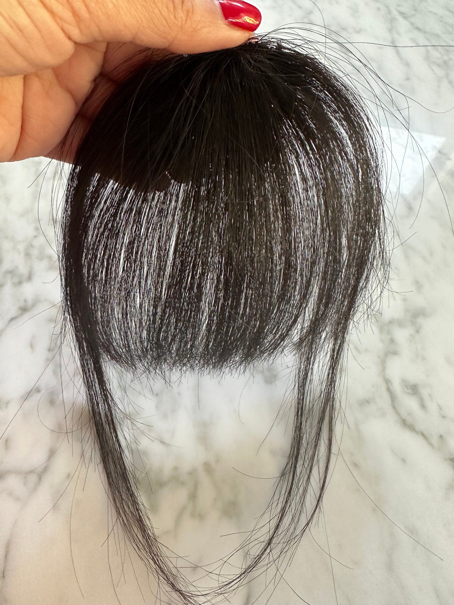 Lavia - Handmade Hair bangs, real hair fringe clips, dye and heat tools OK - Best for effortless changing hair styles