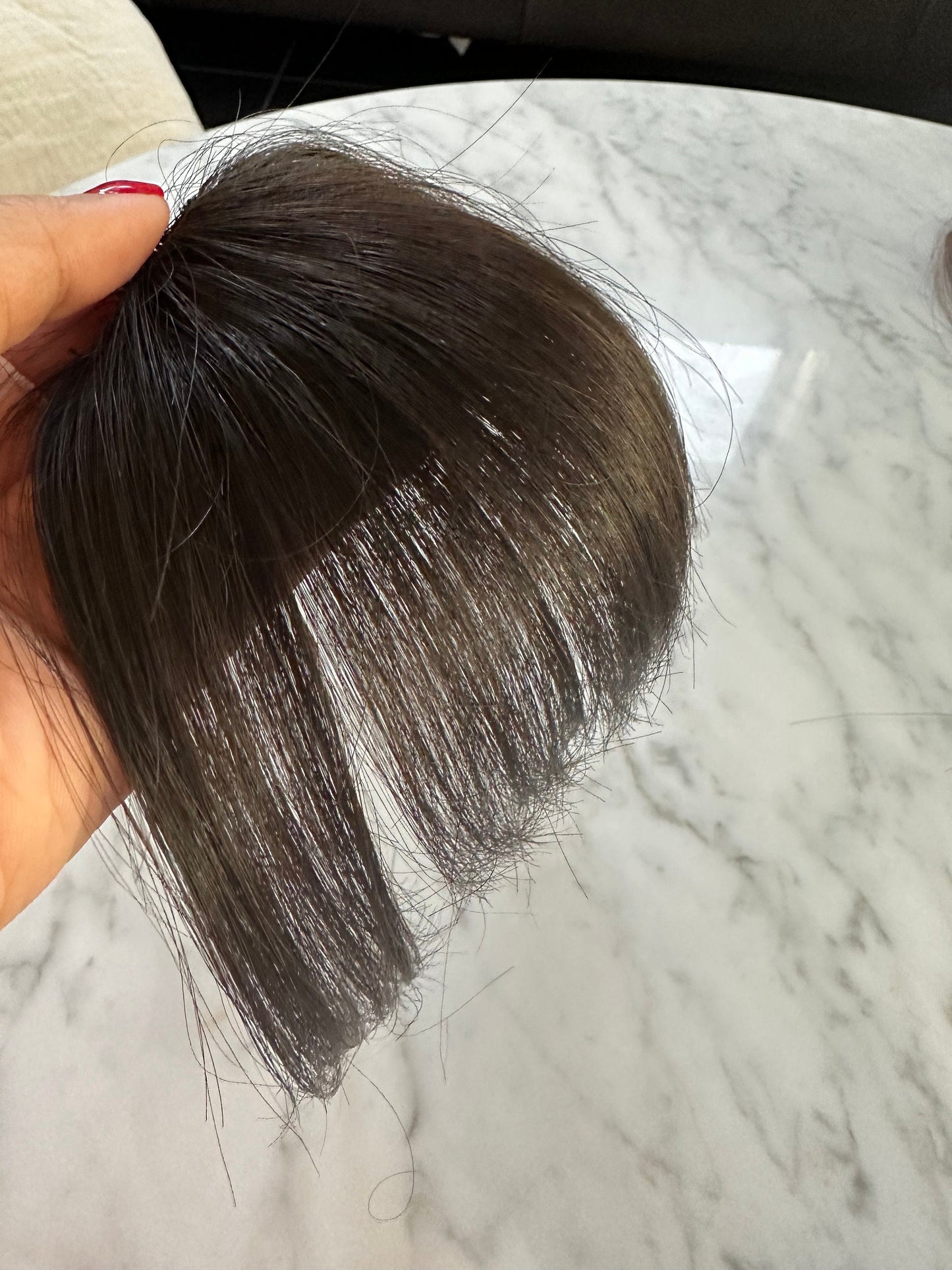 Lavia - Handmade Hair bangs, real hair fringe clips, dye and heat tools OK - Best for effortless changing hair styles