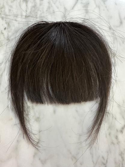 Lavia - Handmade Hair bangs, real hair fringe clips, dye and heat tools OK - Best for effortless changing hair styles