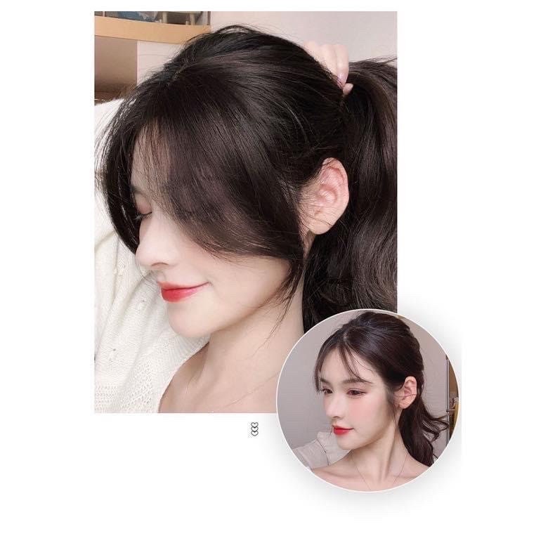 Lavia - Handmade real hair side bangs clips, sideburns covers, dye and heat tools OK - Best for effortless changing hair styles