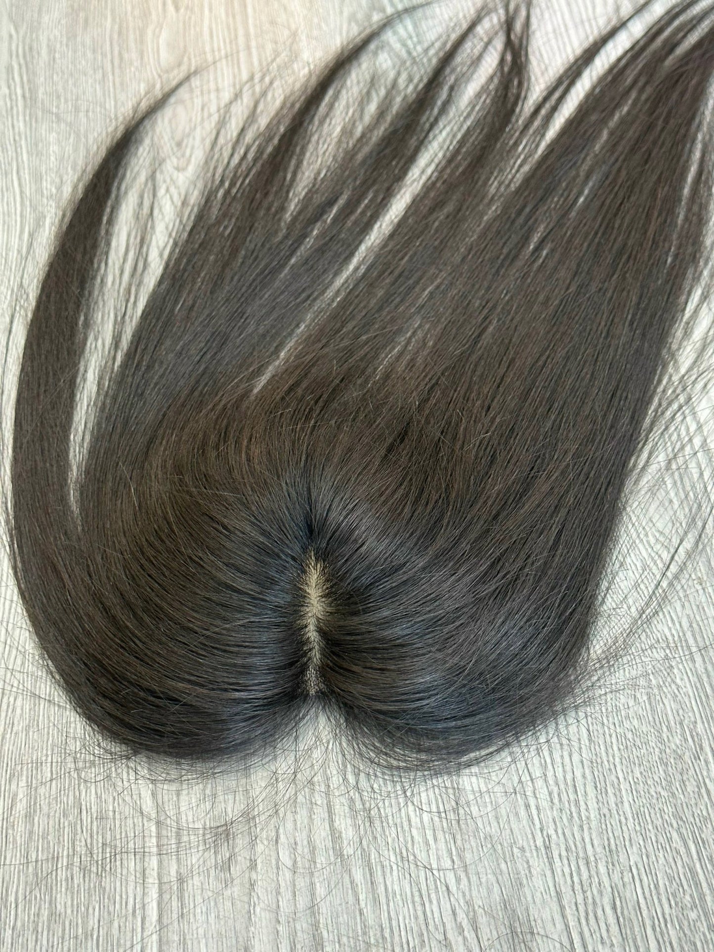 Lavia, lux silk base, medium density,real human hair Topper, free parting, 4*4 base size